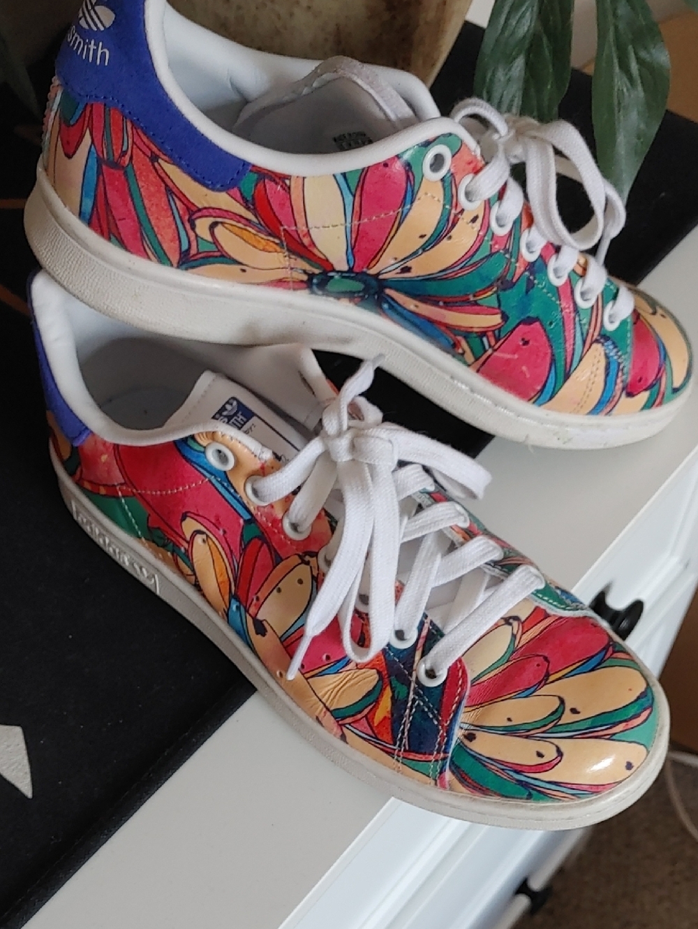 adidas Stan Smith Floral Print Women's Sneakers - Multicolor
